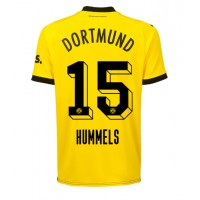 Camisa de Futebol Borussia Dortmund Mats Hummels #15 Equipamento Principal 2023-24 Manga Curta